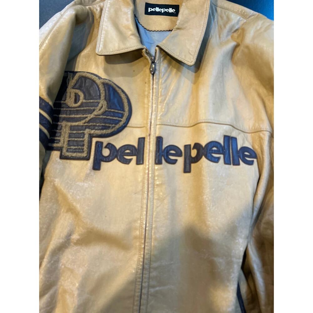 Vintage pelle pelle leather jacket mens size 56 - Picture 4 of 12